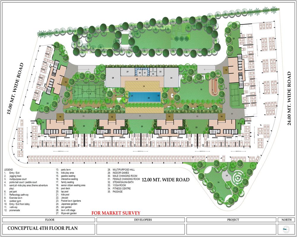 Today Royal Estate Master Plan Image
