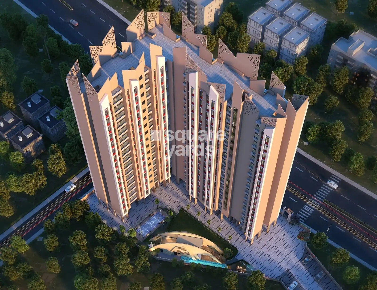 Today Saubhagyam Tower View