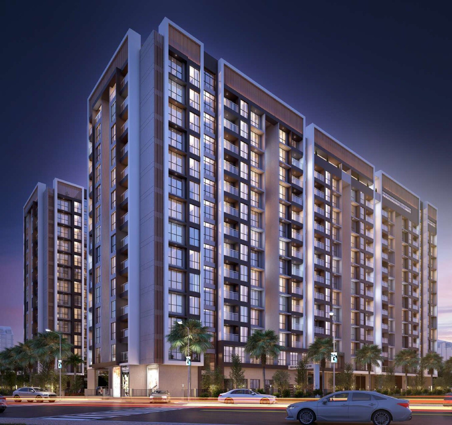 TPV Bharat Enclave Apartment Exteriors 2