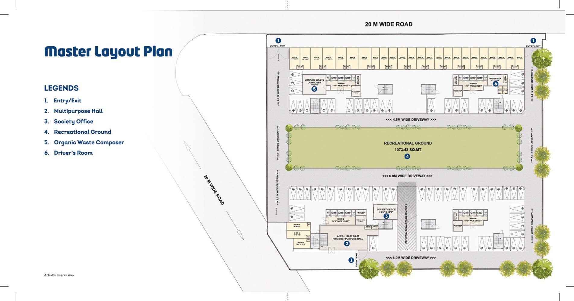 TPV Bharat Enclave Master Plan Image