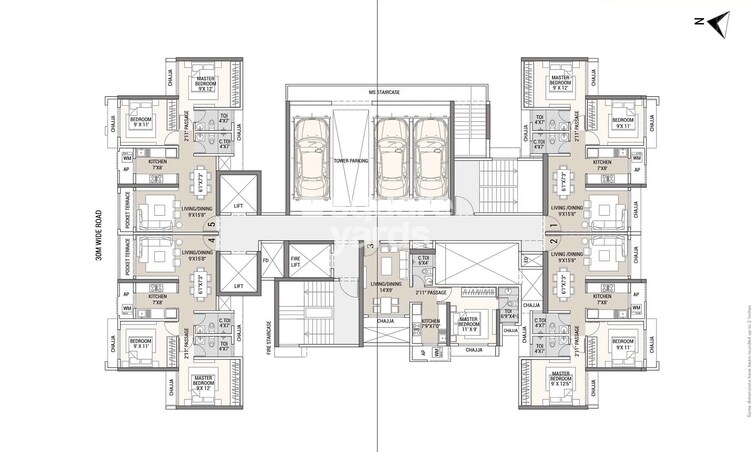 Tricity Aura Floor Plans