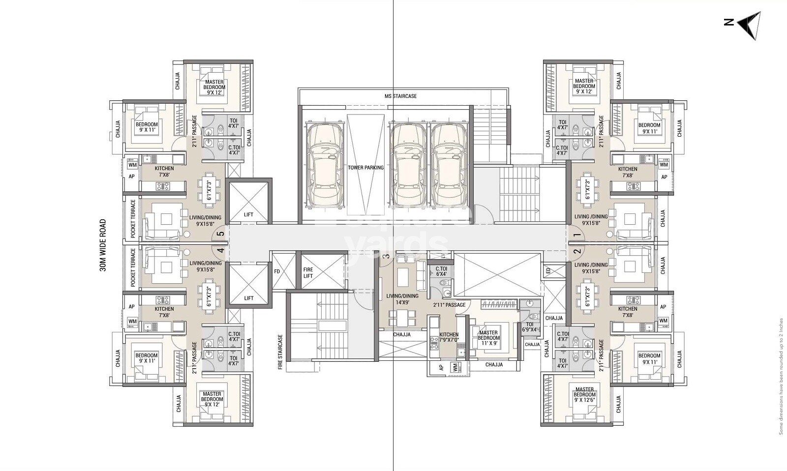 Tricity Aura Floor Plans