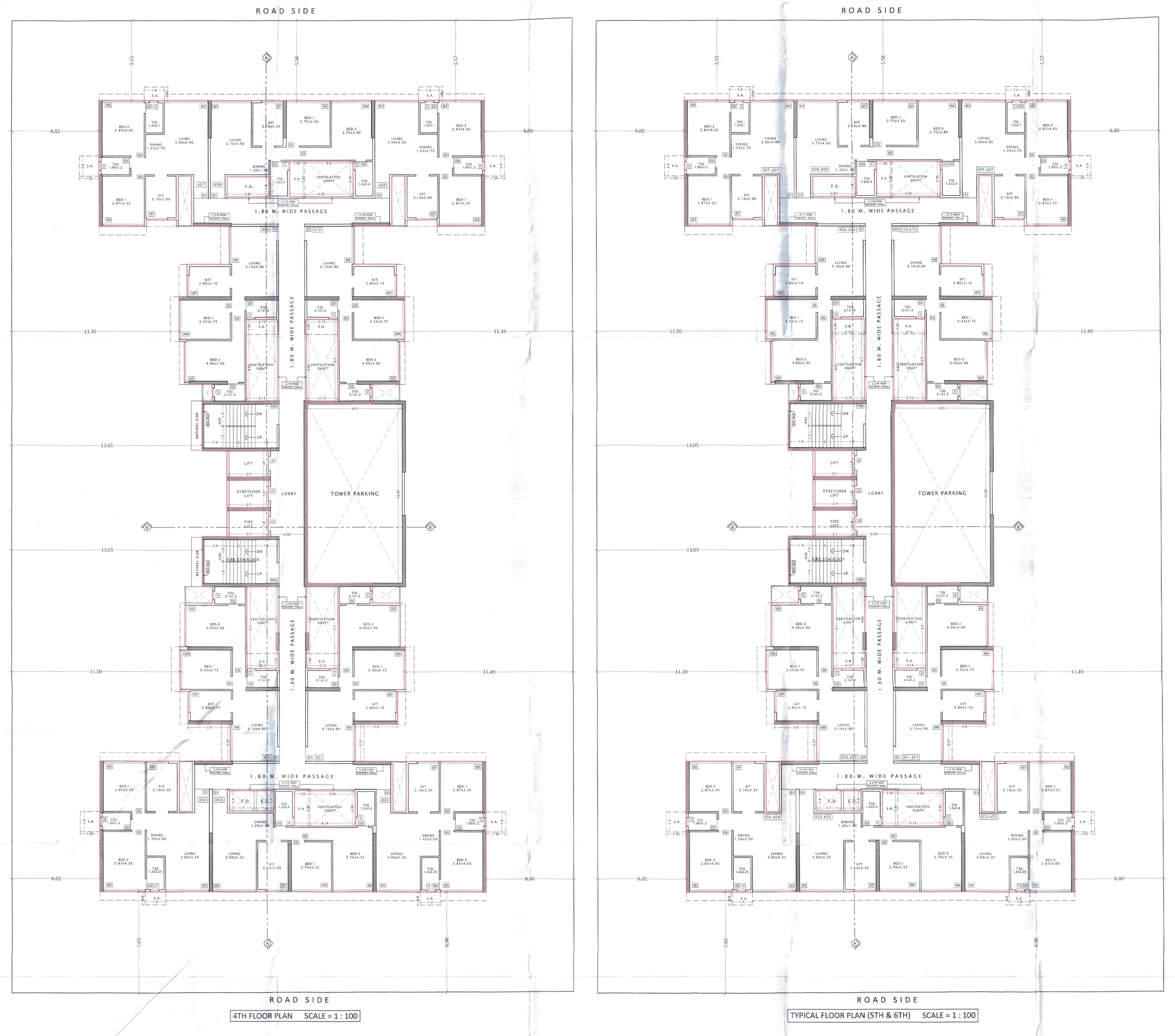 Tricity Bayview Floor Plans