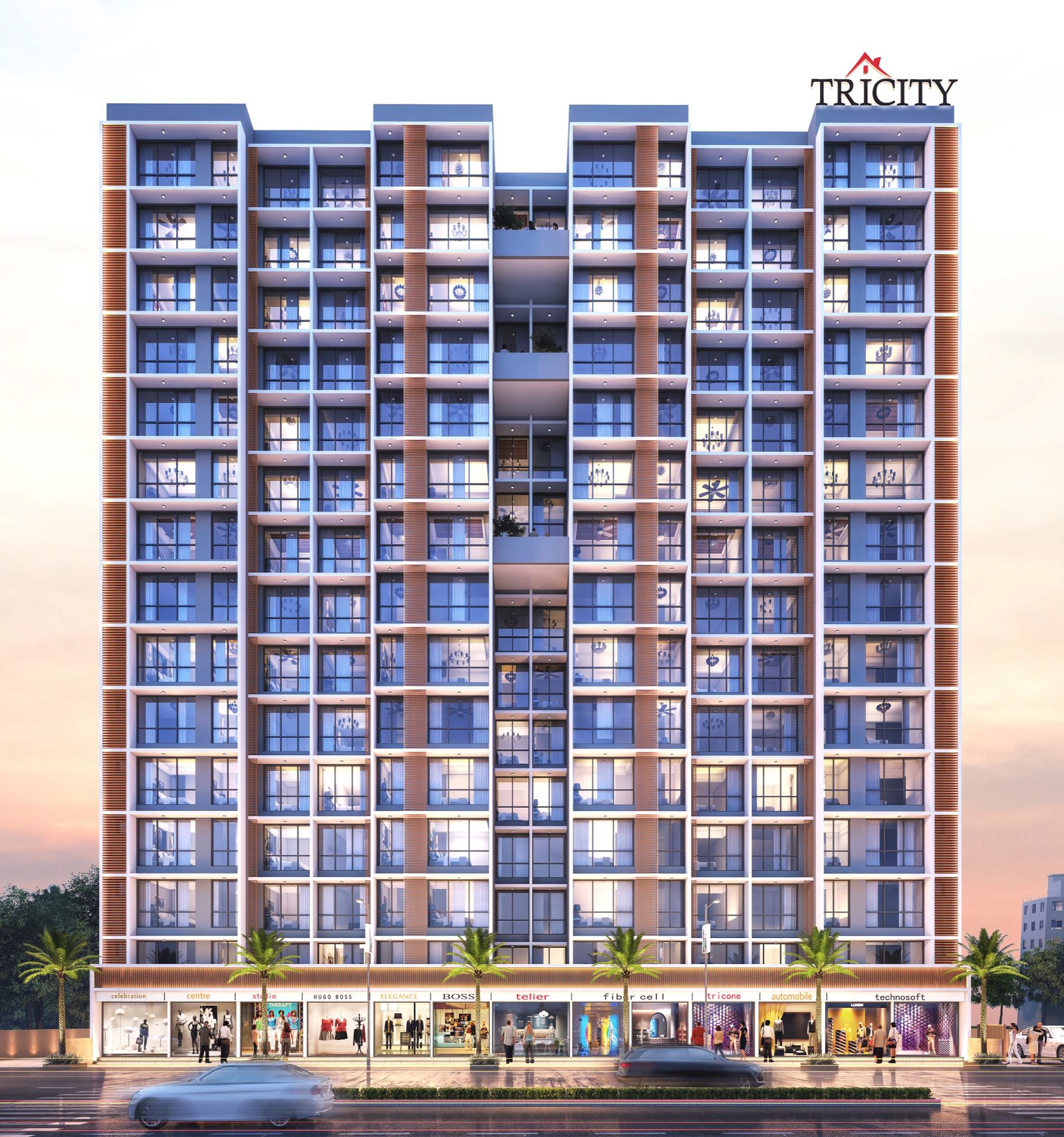 Tricity Crest Apartment Exteriors