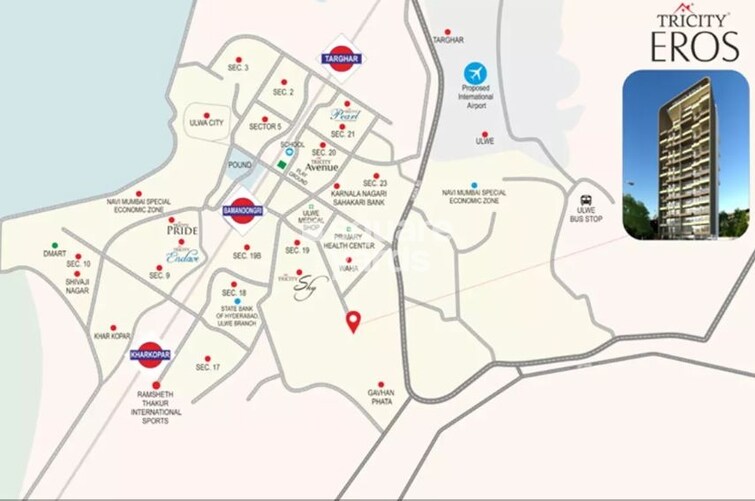 Tricity Eros Location Image