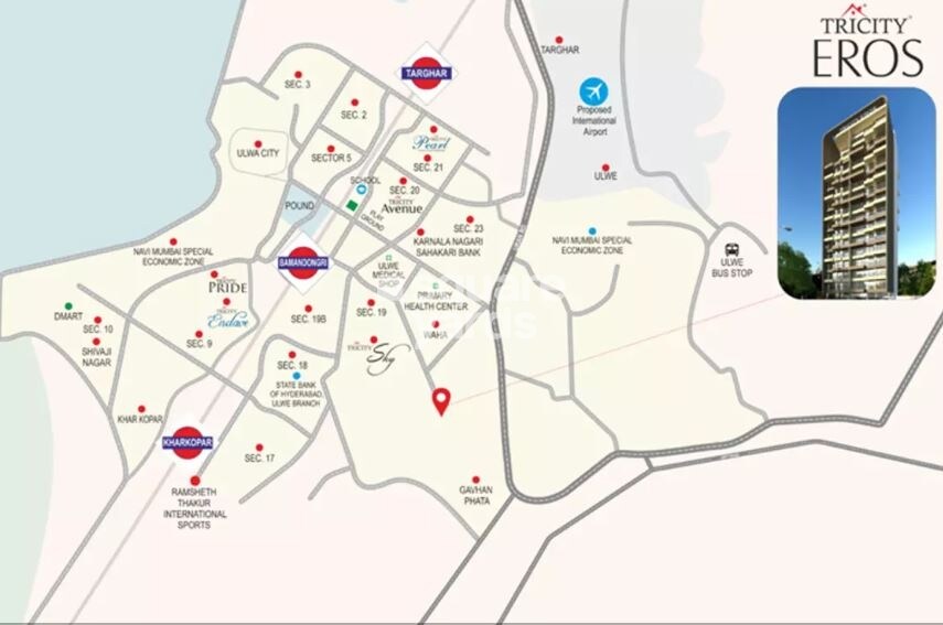 Tricity Eros Location Image