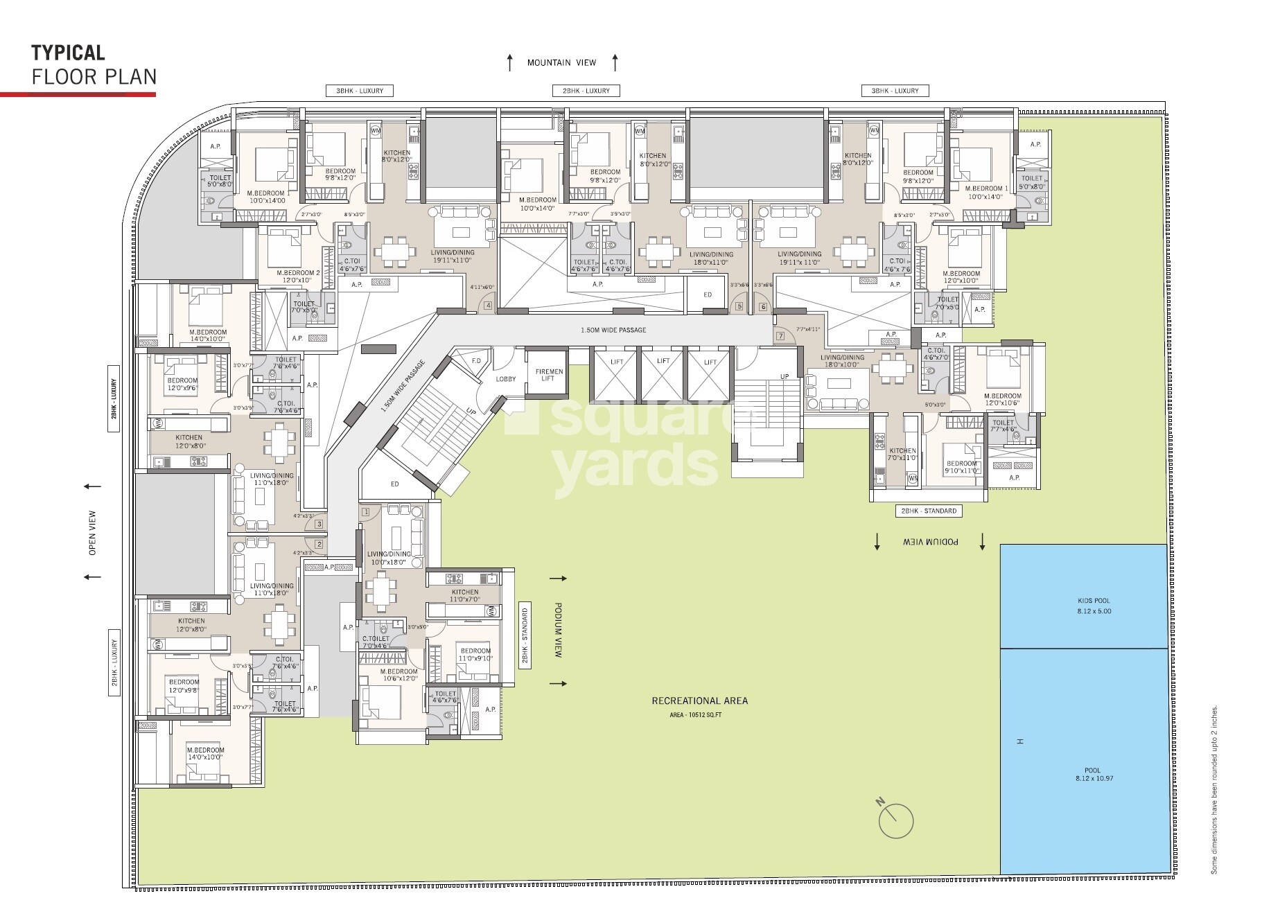 Tricity Montview Floor Plans