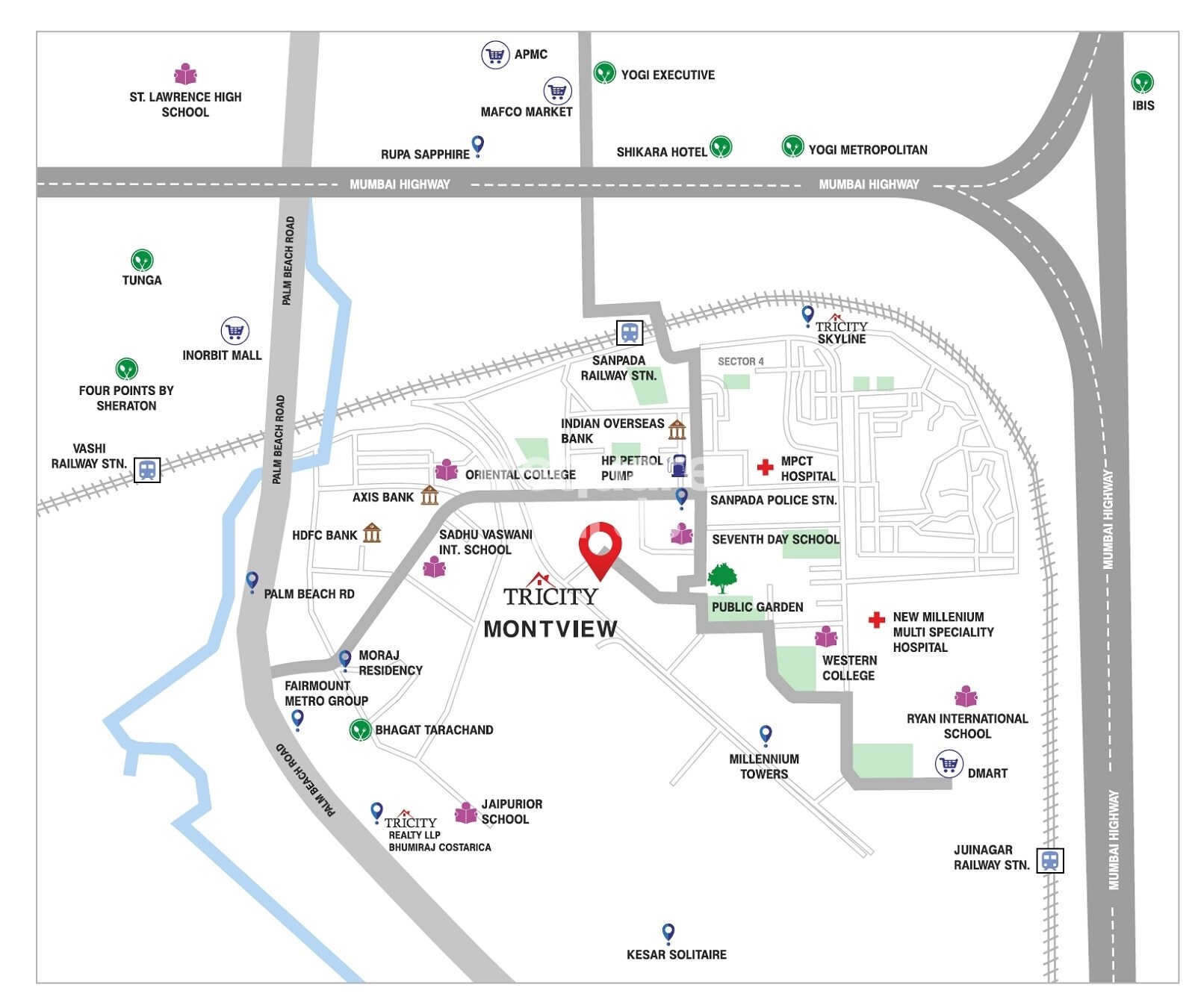 Tricity Montview Location Image