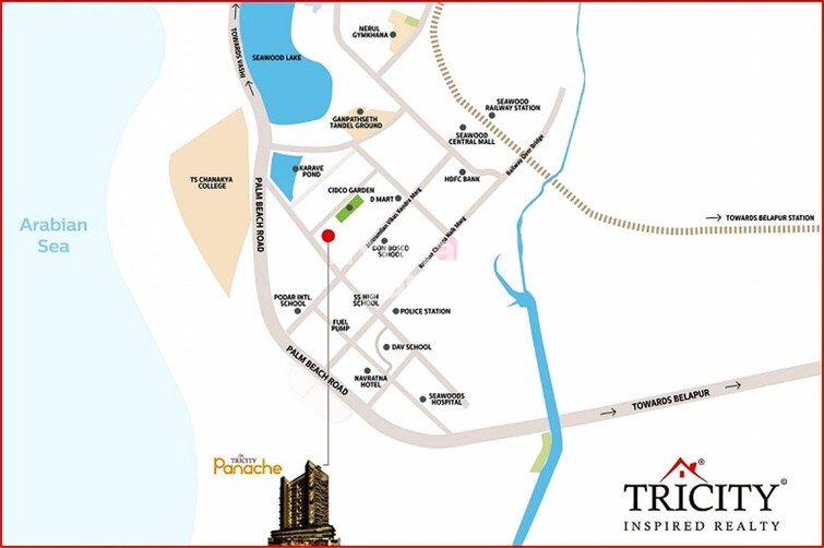 Tricity Panache Location Image