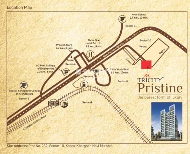 Tricity Pristine Location Image