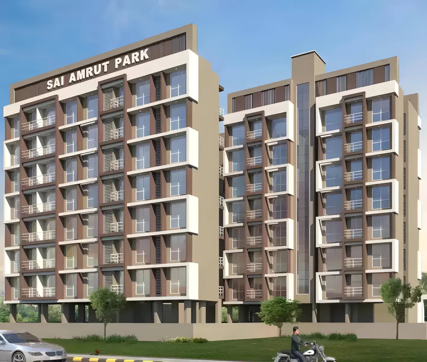 Trident Sai Amrut Park Apartment Exteriors