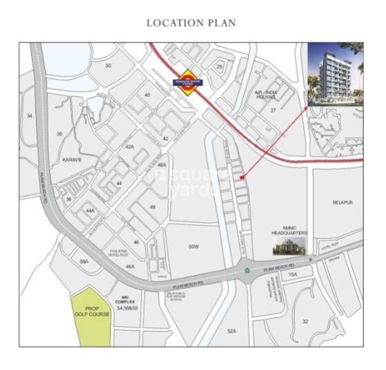 Tulip Garden Seawoods Location Image