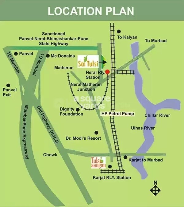 Tulsi Aangan Location Image