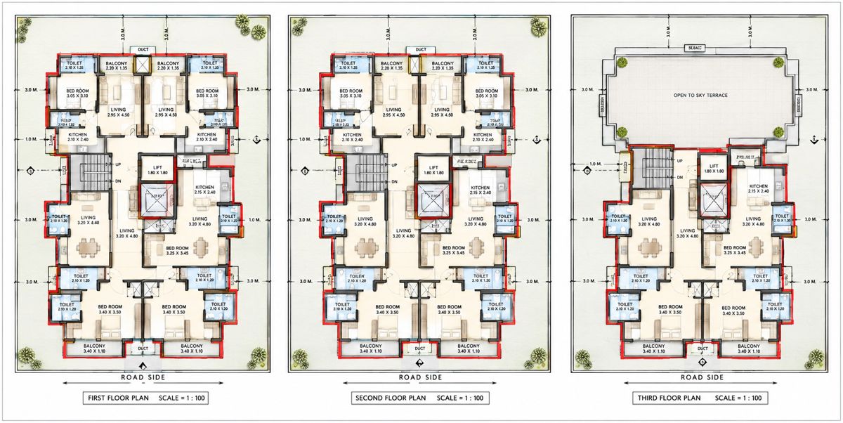 Ugam Shiv Elite Floor Plans