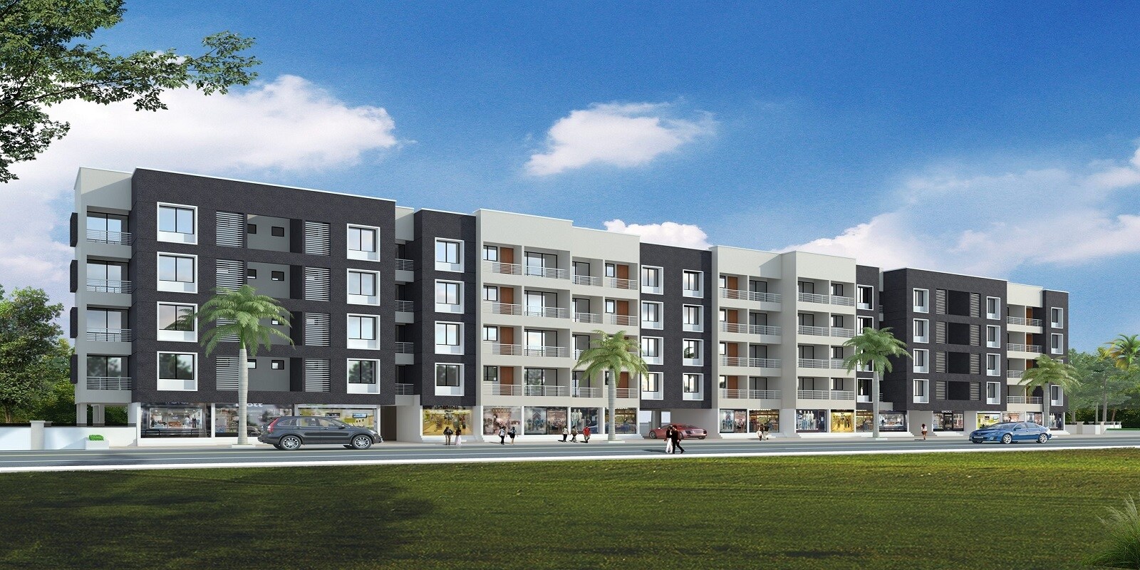 Uma Mansarovar residential project in Mangaon