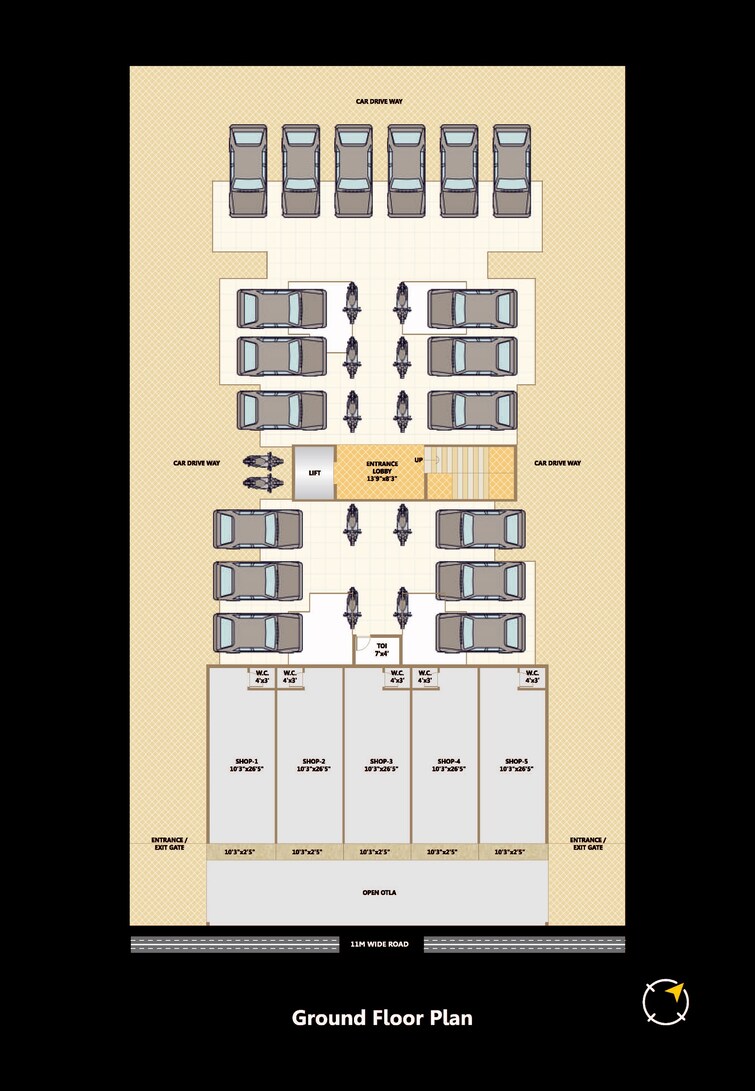 Uptown Bhaveshwar Oasis Floor Plans 1