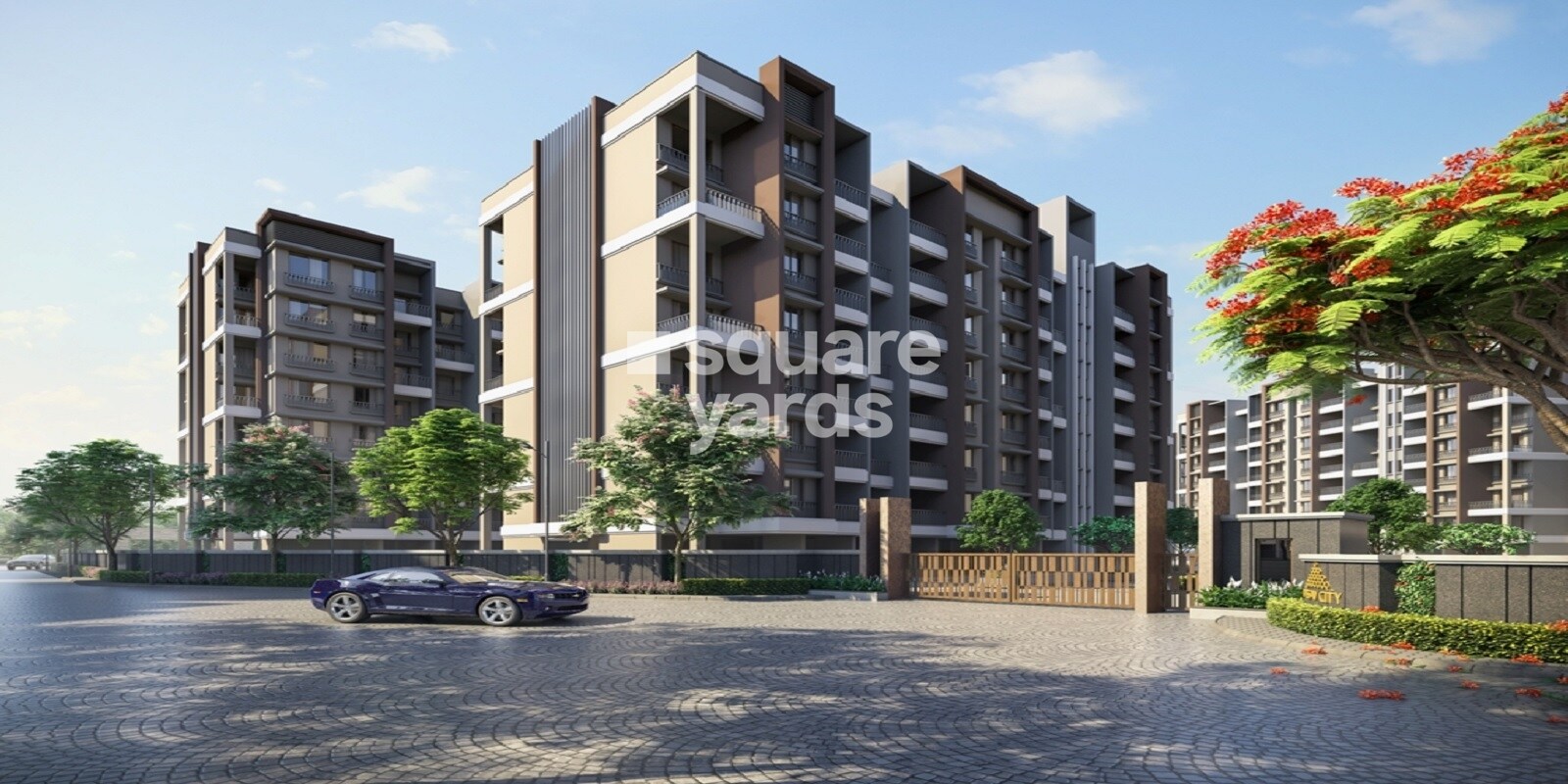 Utsav City residential project in Shivkar