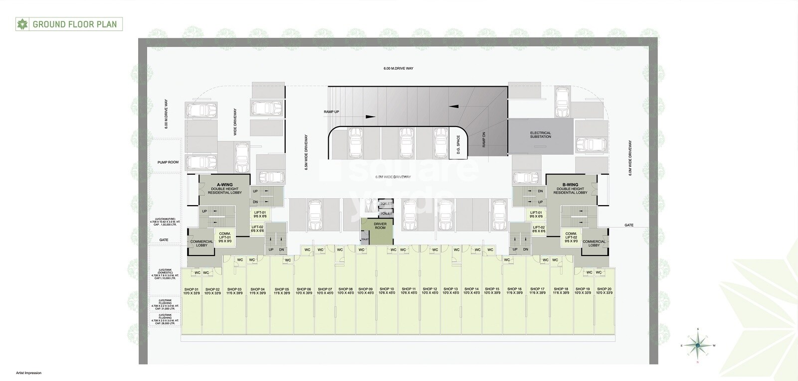 Varsha Balaji Vista Floor Plans 1