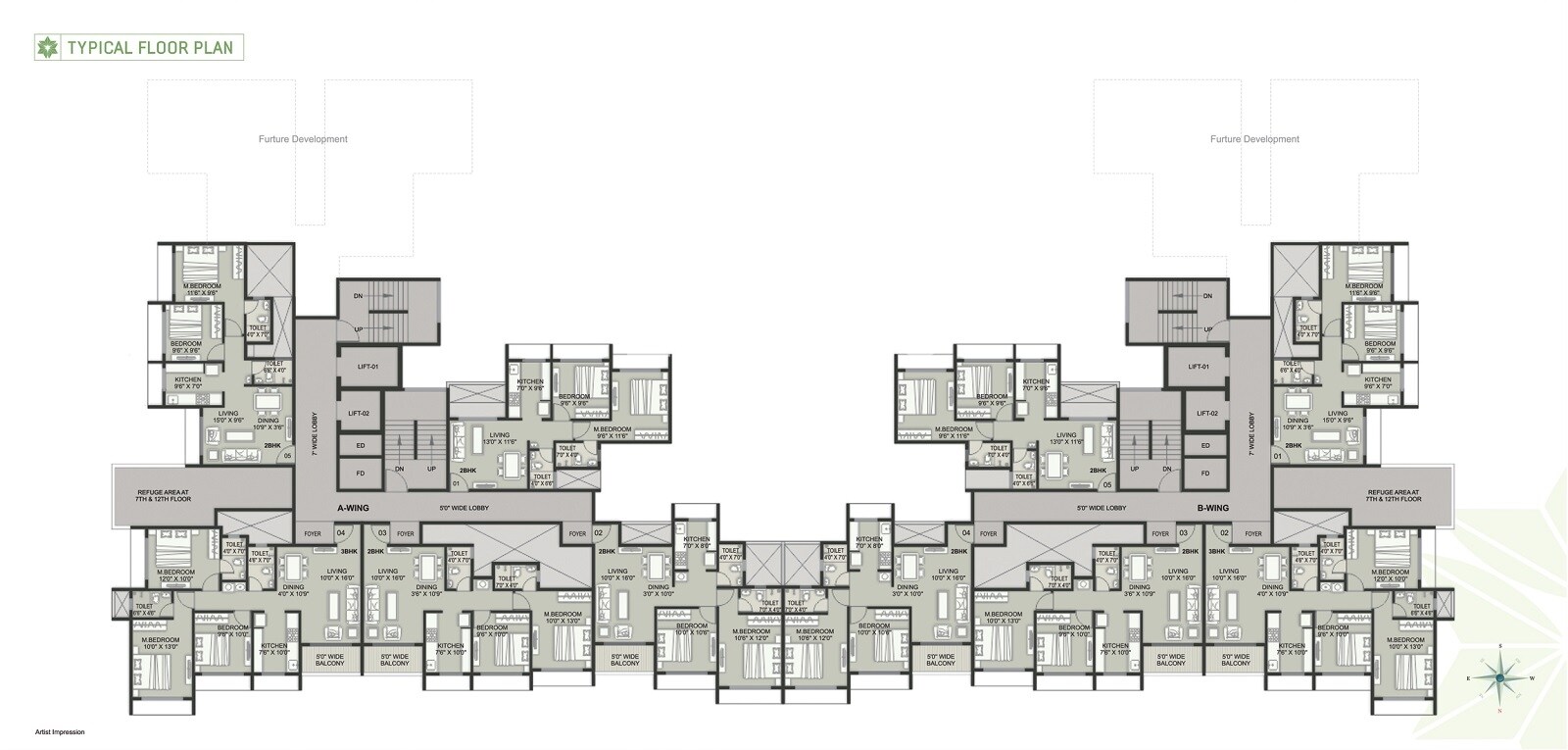 Varsha Balaji Vista Floor Plans 2