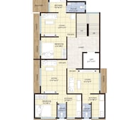 VCA Tapasya Manasvi Heights Floor Plans