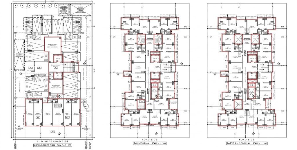 Venkatesha Heights Floor Plans