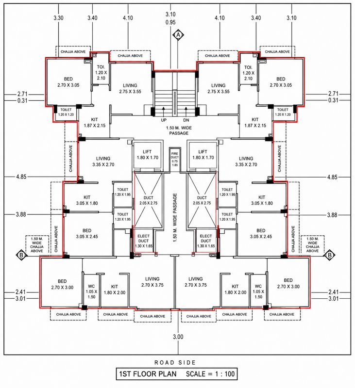 Venkatesha Siddhivinayak Heights Floor Plans