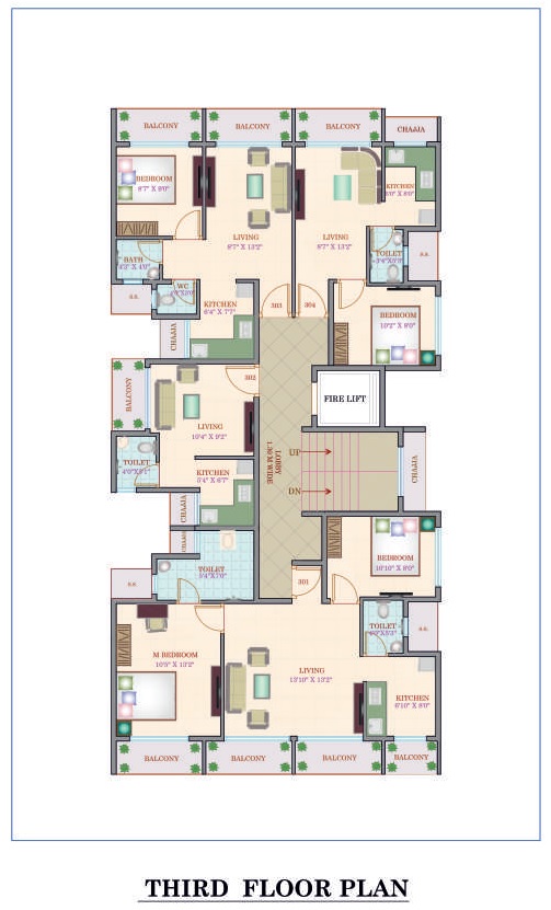 Vikramaditya Sunshine Square Floor Plans