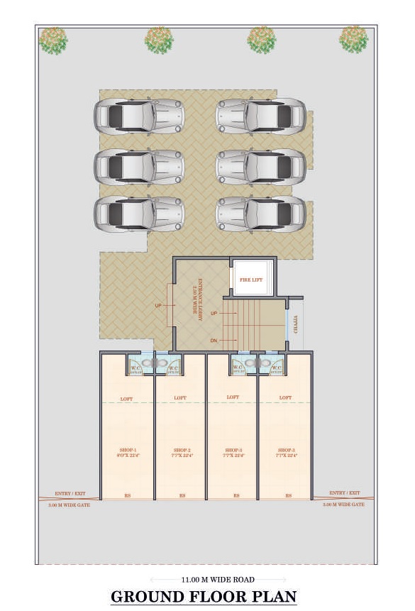 Vikramaditya Sunshine Square Floor Plans