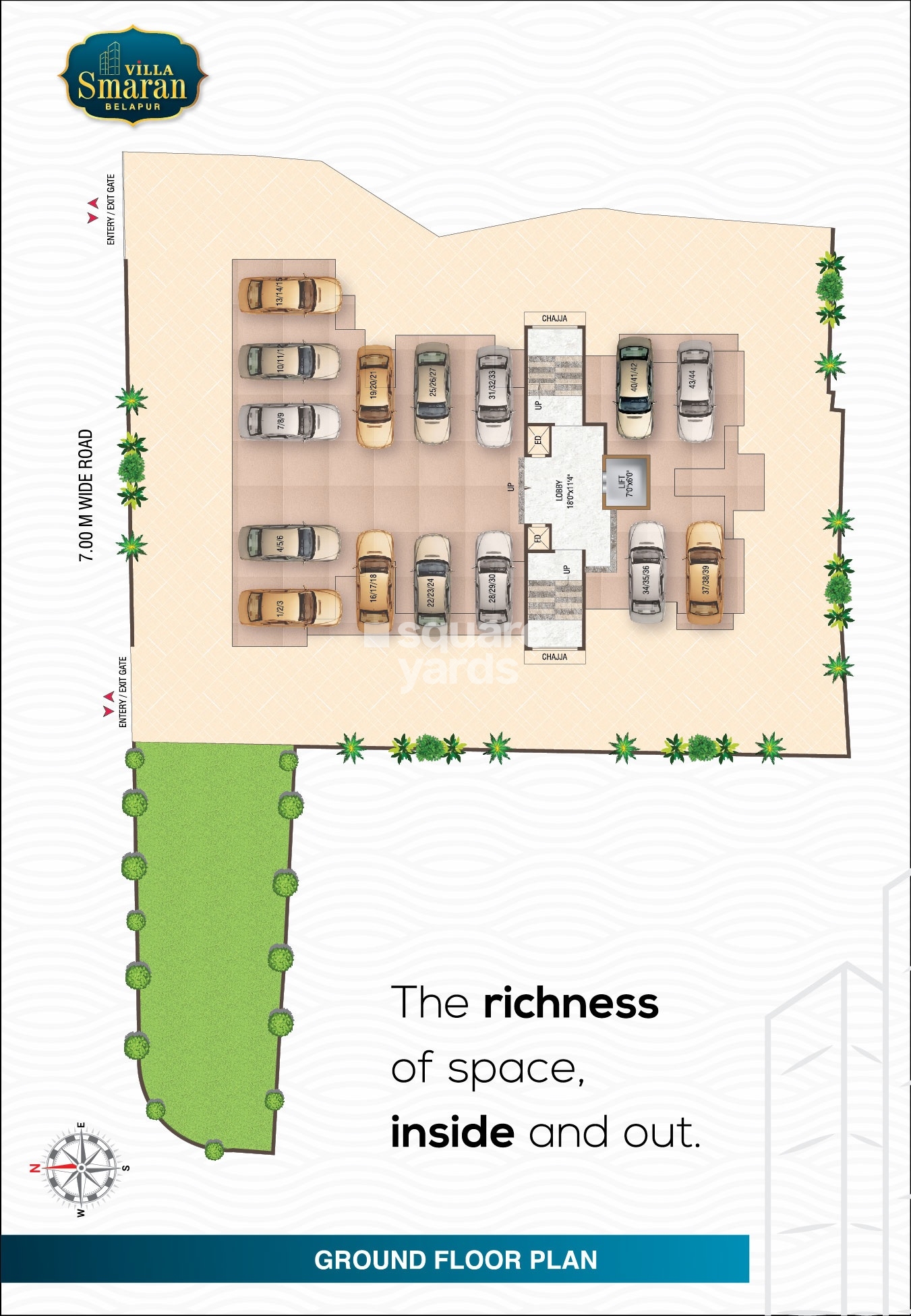 Villa Smaran Master Plan Image