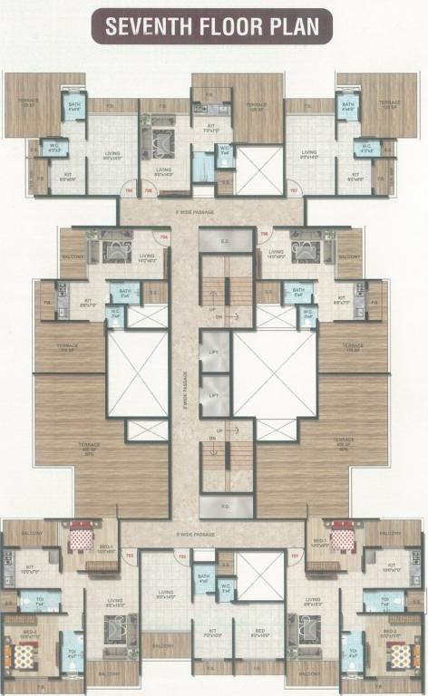 Vinayak Ashray Floor Plans