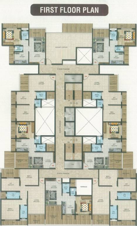 Vinayak Ashray Floor Plans