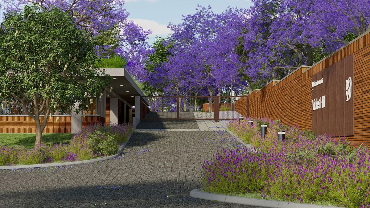 Total Violet Hill Entrance View