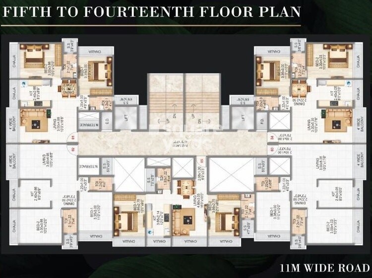 Vishv Eleanor Floor Plans 2