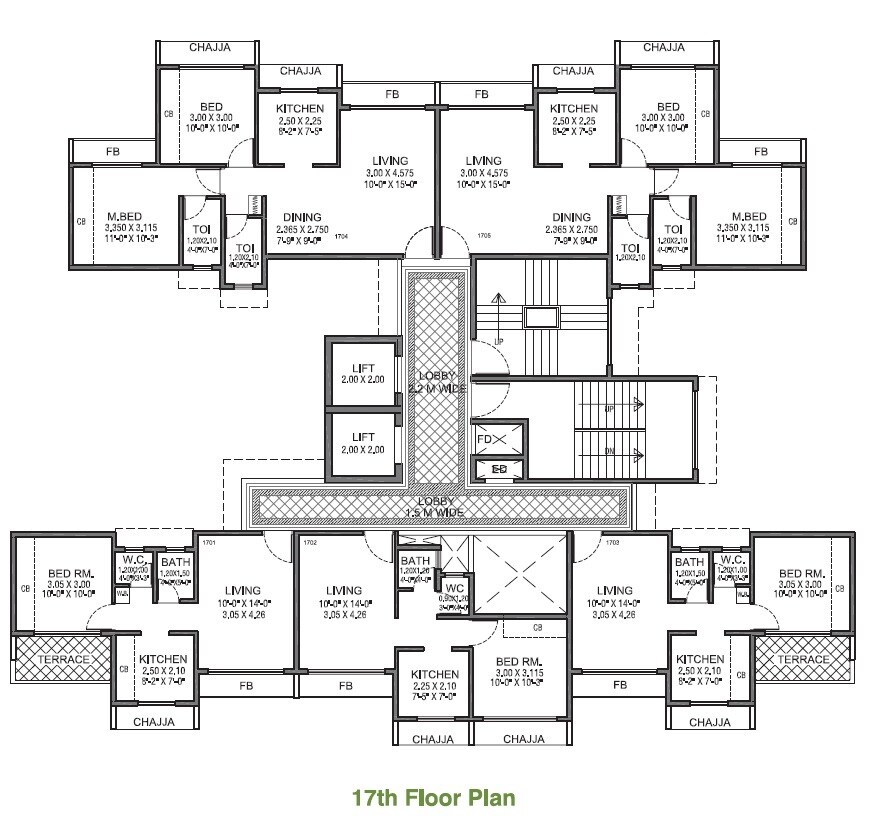 Vishwa Abha Floor Plans