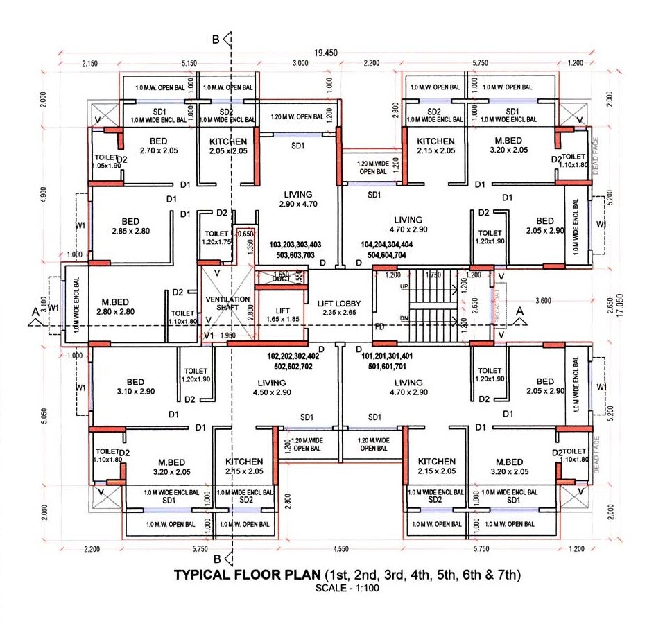Vistara World Floor Plans