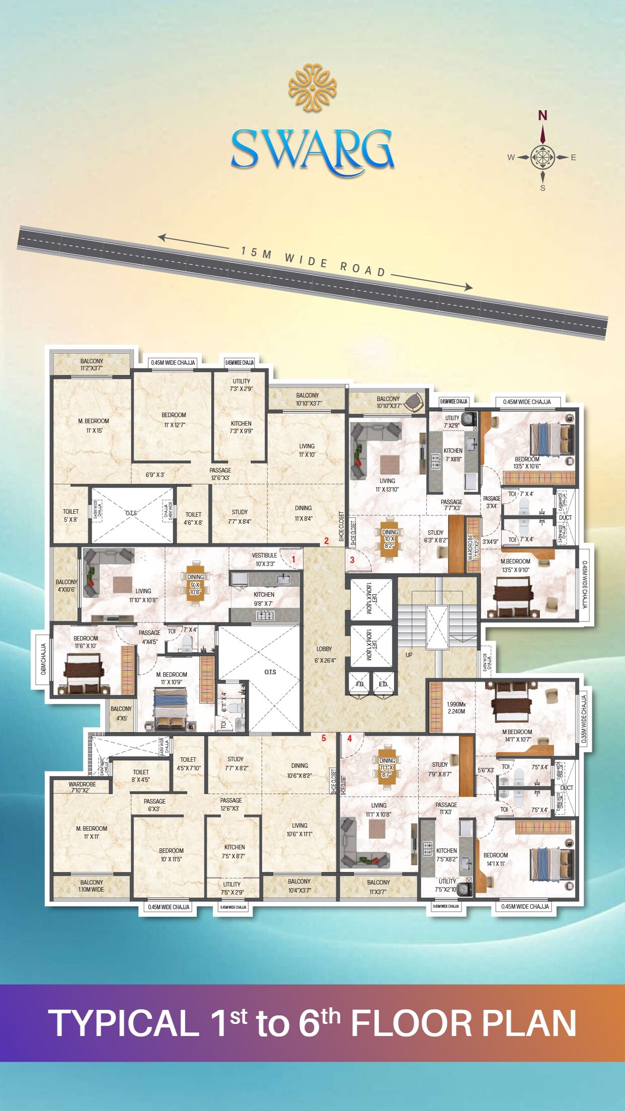 VR Swarg Floor Plans