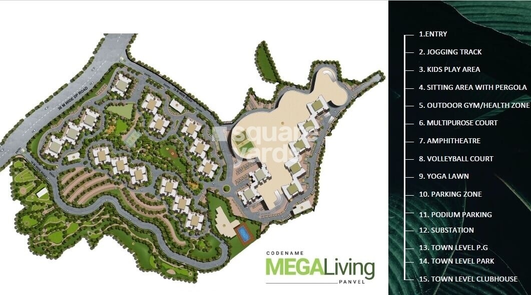 Wadhwa Wise City South Block Phase 1 B1 Wing D3 Master Plan 1