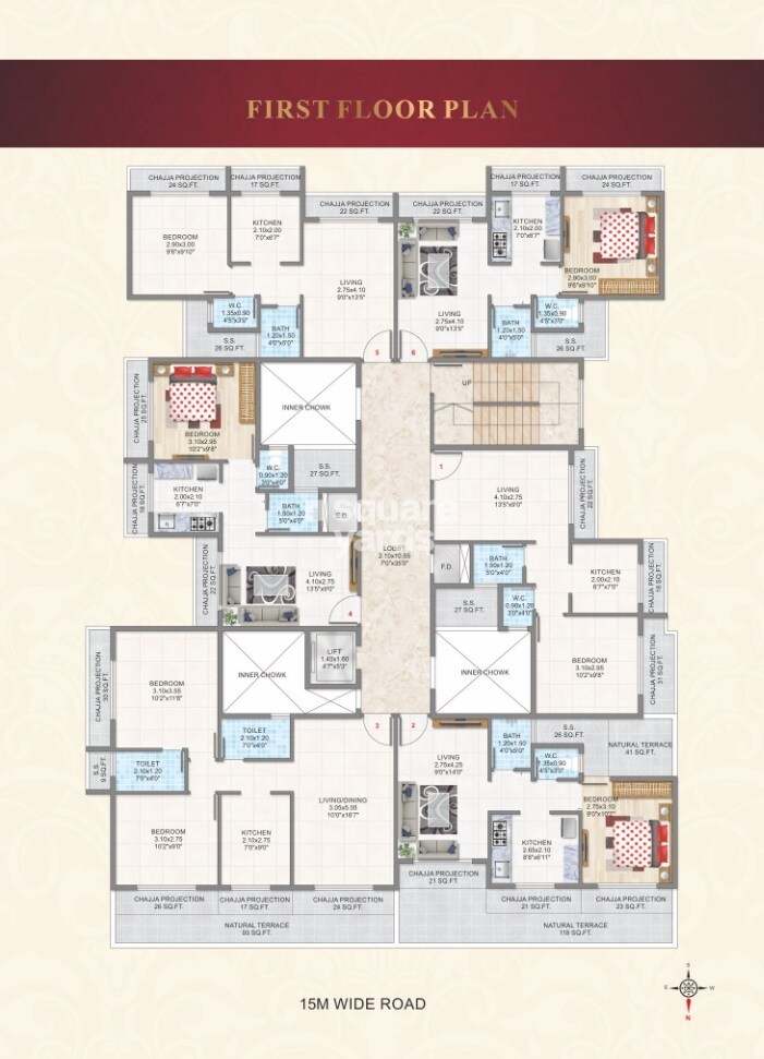 Yash Sai Krupa Floor Plans 2
