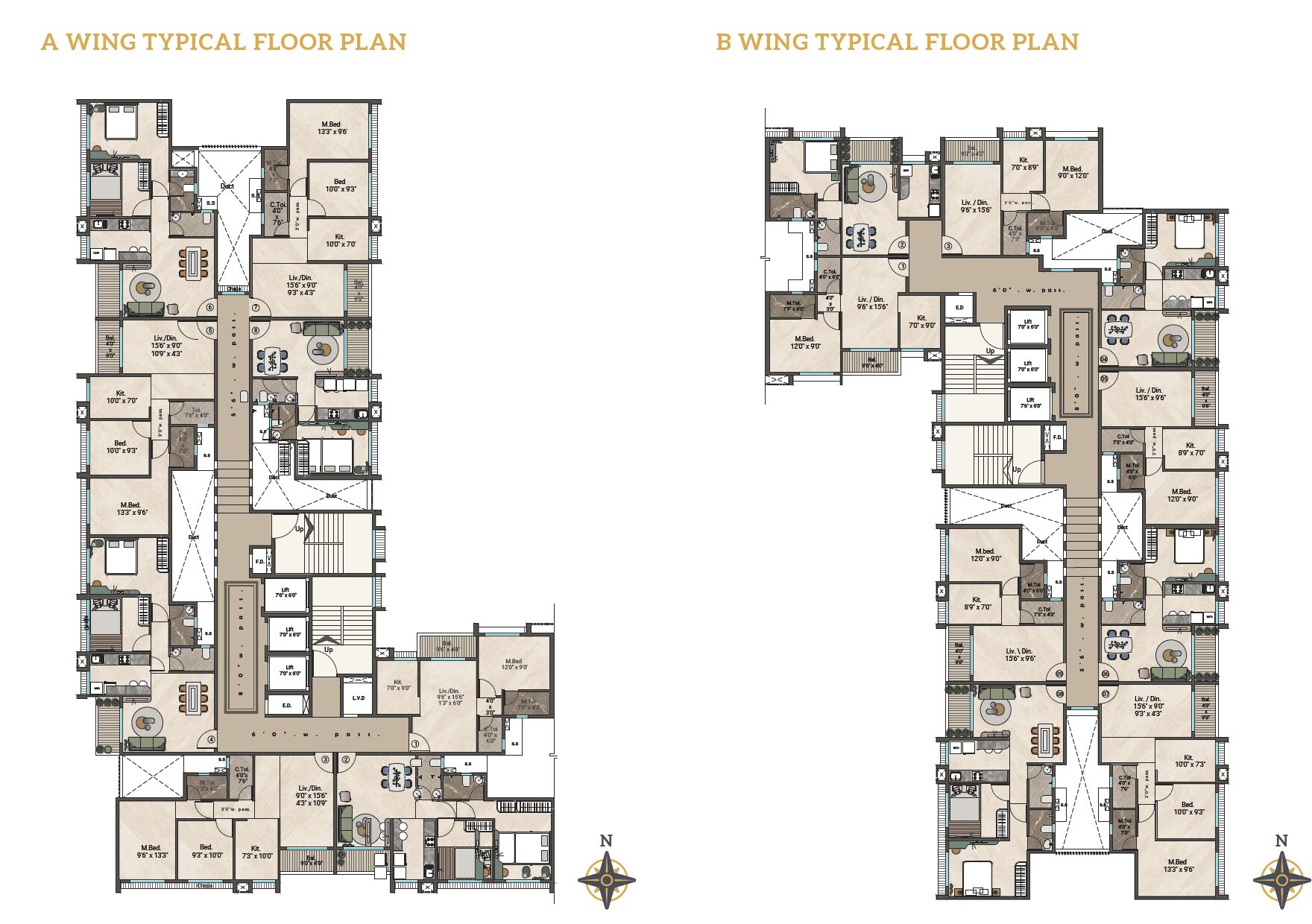 Yashodeep Siddhivinayak Sankalp Floor Plans