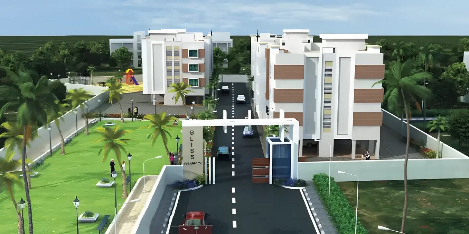 Yasmin Bliss Residency residential project in Dhamote