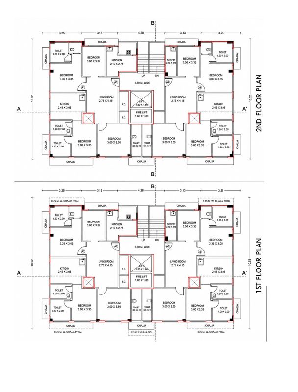 YJNJ Sai Imperia Floor Plans