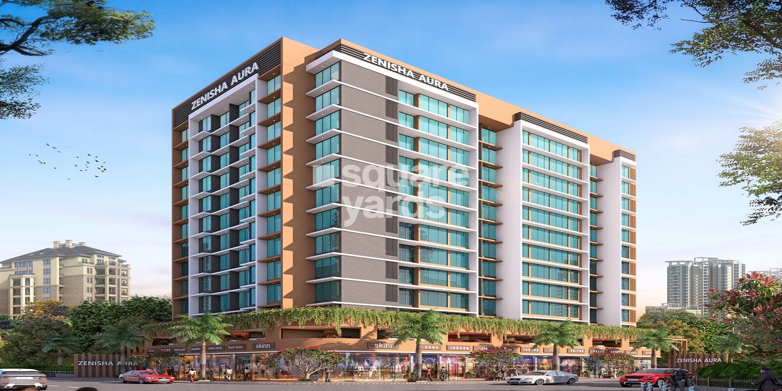 Zenisha Aura residential project in Panvel Sector 7