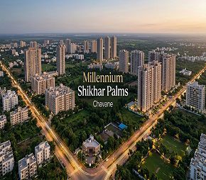 Millennium Shikhar Palms residential project in Chavane