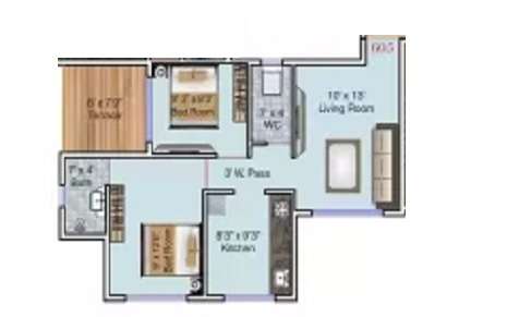 anant residency apartment 2 bhk 465sqft 20212022102047