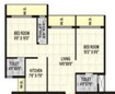 Aravalli Sankul 2 BHK Layout