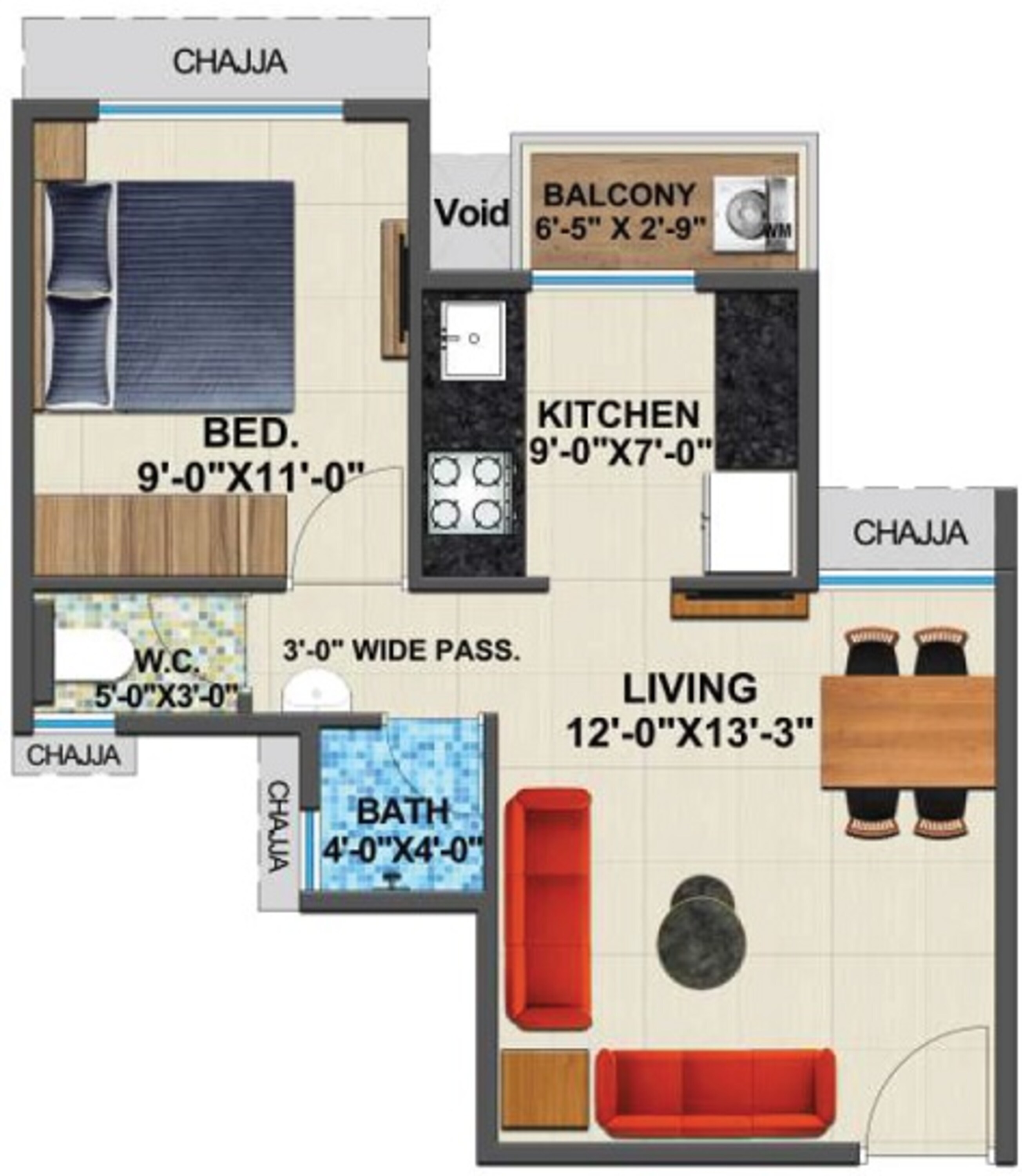 arihant anaika apartment 1 bhk 318sqft 20220506170512