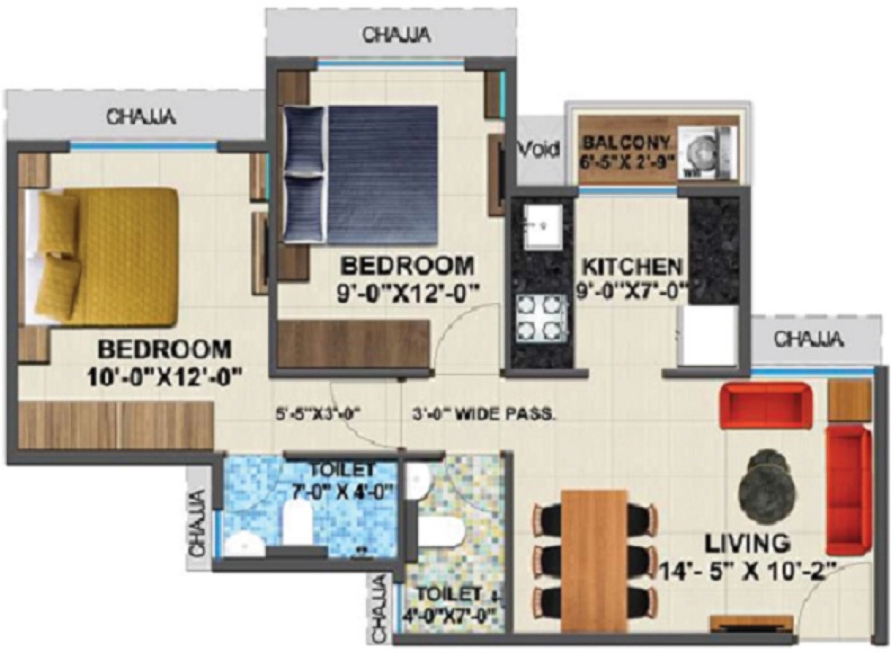 arihant anaika apartment 2 bhk 530sqft 20220506170521