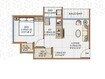 Arya Saras Emerald 1 BHK Layout