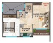 Asra Noble Apartments 1 BHK Layout