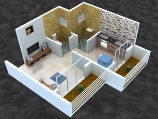 balaji modern city apartment 1 bhk 350sqft 20205024155055